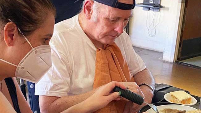 Melissa fisher caring for father